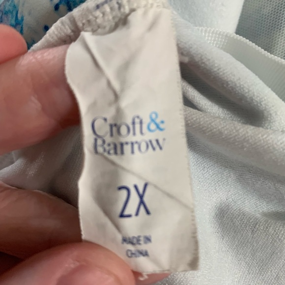 Croft & Barrow Women’s Tankini - Picture 5 of 6